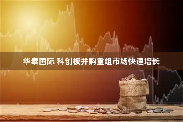 华泰国际 科创板并购重组市场快速增长